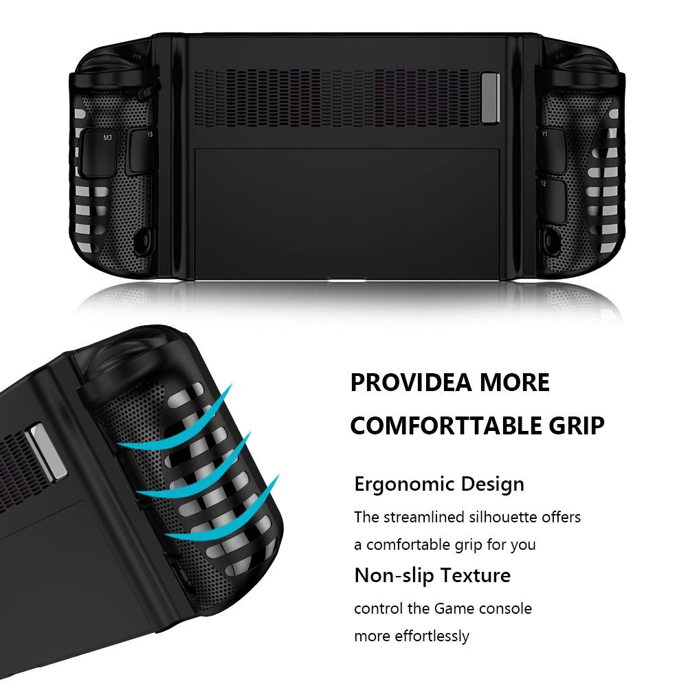 Ultra Thin TPU Soft Case For Lenovo Legion Go Case Handle Game Console Protective Cover with Kickstand For Legion Go Accessories