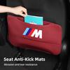 Car Sticker Hot 2025 Car Seat Back Anti Kick Pad Child Anti-Scratch Protective Mat For BMW M Sport M1 M3 M4 M5 M6 E46 E90 E60 F1