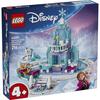 LEGO Disney Princess Elsas Ice Castle Sleigh Adventure Toy Birthday Gift Block Educational Boys Girls Children 4 Years 5 6 Goods Interior Stylish