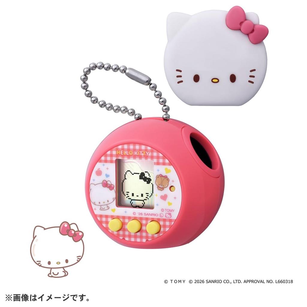 TAKARA TOMY PuniComm PuniCover Set Hello Kitty Punirunz