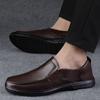 2024 High Quality Male Comfortable Gents Shoes Genuine Leather Mens Slip On Business Shoes New Classic All-match Mens Loafers