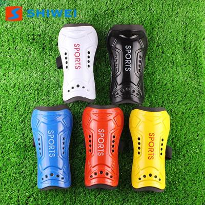 Shiwei 688 Football Shin Guards for Adults & Children - Durable, Easy-to-Use Leg Protection