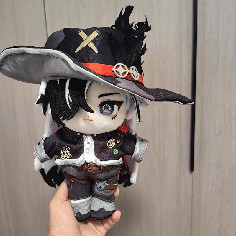Stuffed Honkai: Star Rail Boothill 20cm Cotton Dolls Dress-up Puppet Gifts Cute Starfish Body Plush Pendant Cosplay Toys for Fan