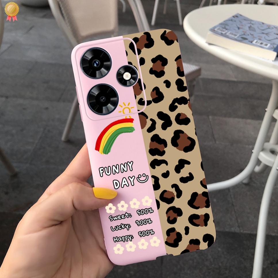 For Infinix Hot 30 Play 30i 4G Case Cute Astronaut Painted TPU Silicone Shockproof Cover For Infinix Hot 30 Play 30i Phone Case