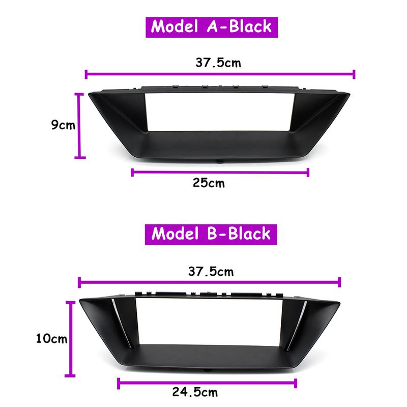 2009-2015 E84 Car Interior Dashboard Display Viewing Screen trument Panel CID Trim Cover For BMW X1 51452991264 51459257640