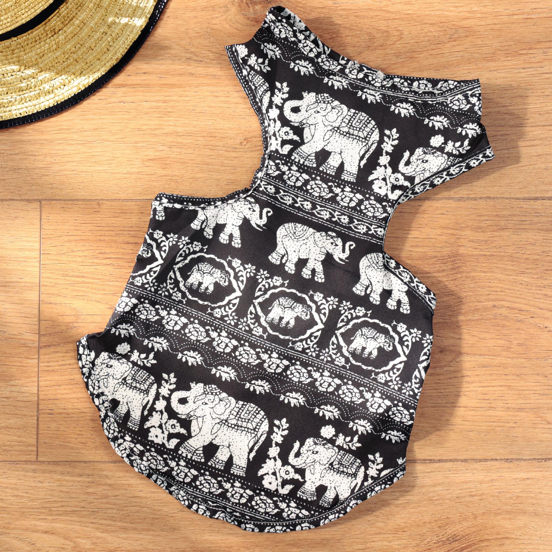 

Summer thin pet dog dog clothes Thailand small and medium-sized dog South East Asia elephant skirt factory direct sales XL