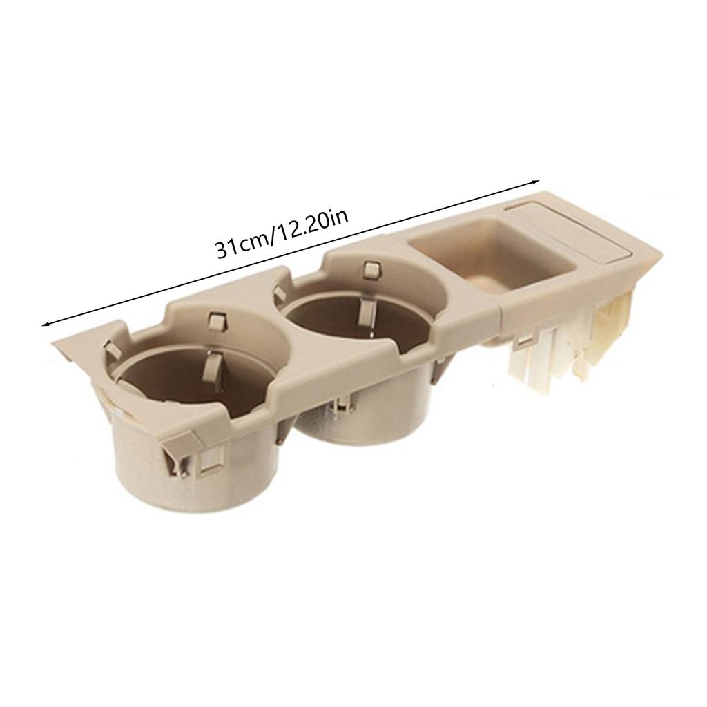 Center Console Cup Holder Coin Holder 51168217953 51168217955 51168248504 Compatible- with E46 Easy Installation Durable