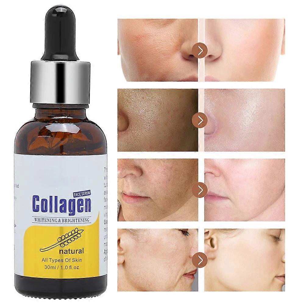 30ml Přírodní kolagenová kosmetika pro ženy, Bělicí pleťové mléko proti vráskám