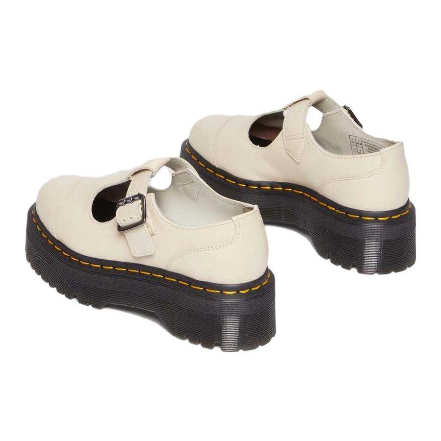 Dr. Martens Bethan Leather Comfortable Casual Thick Sole Shoes Women Shoes Beige 30617292