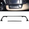 Air Conditioning Switch Trim Carbon Fiber Interior Decoration Fit for Toyota RAV4 2015 2016 2017 2018  Car