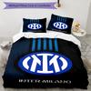 3pcs Football Team (8) Design Cover Set - HD Printed Bedding with 1 Cover and 2 Pillowcases - Perfect for Home and Dorm Decor