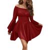 Renaissance Costume Women Medieval Pirate Corset Dress Off Shoulder Bells Sleeve Fairys Dress