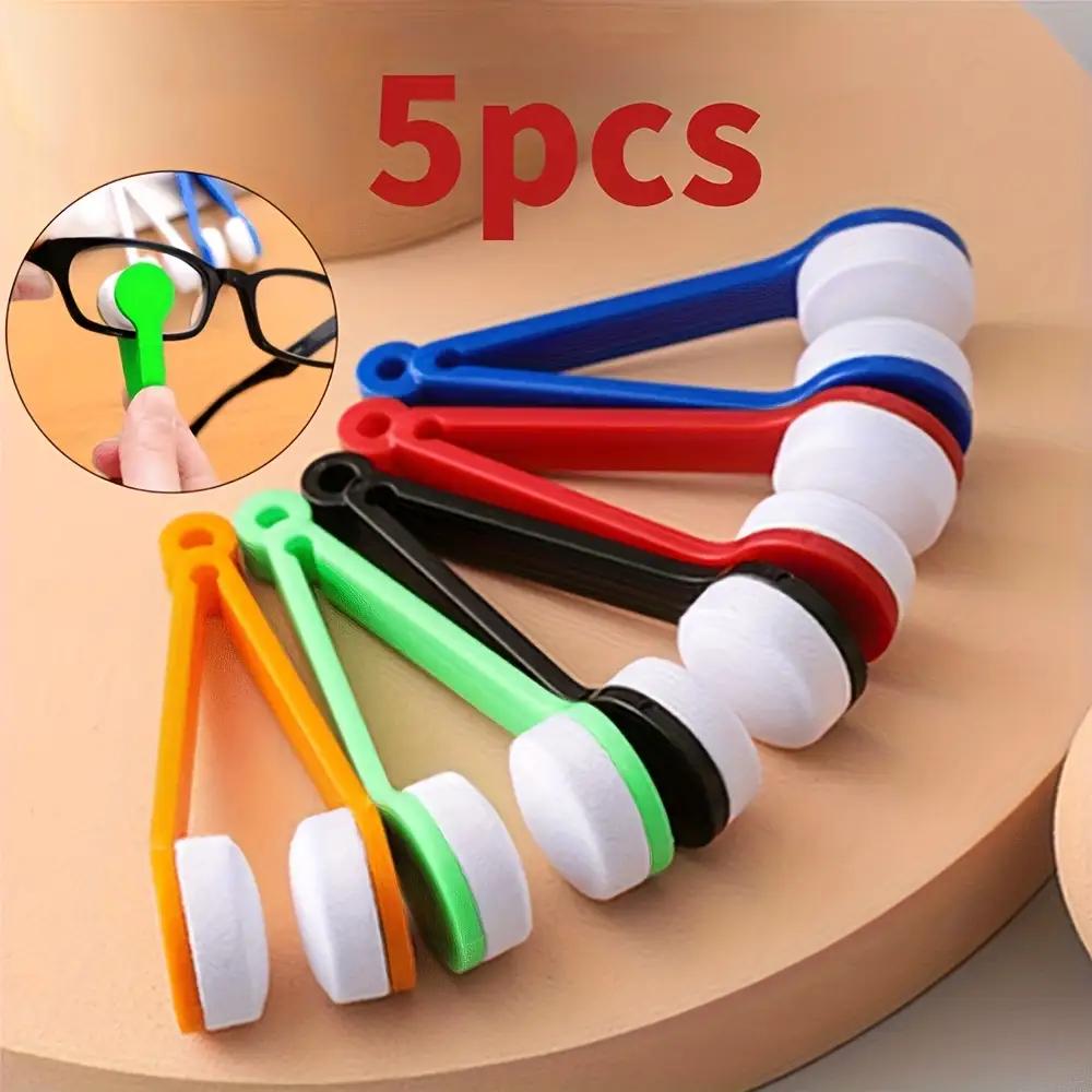 

5pcs Multifunctional Glasses Cleaning Cloth Clean without leaving marks Portable Eyeglass Cleaner