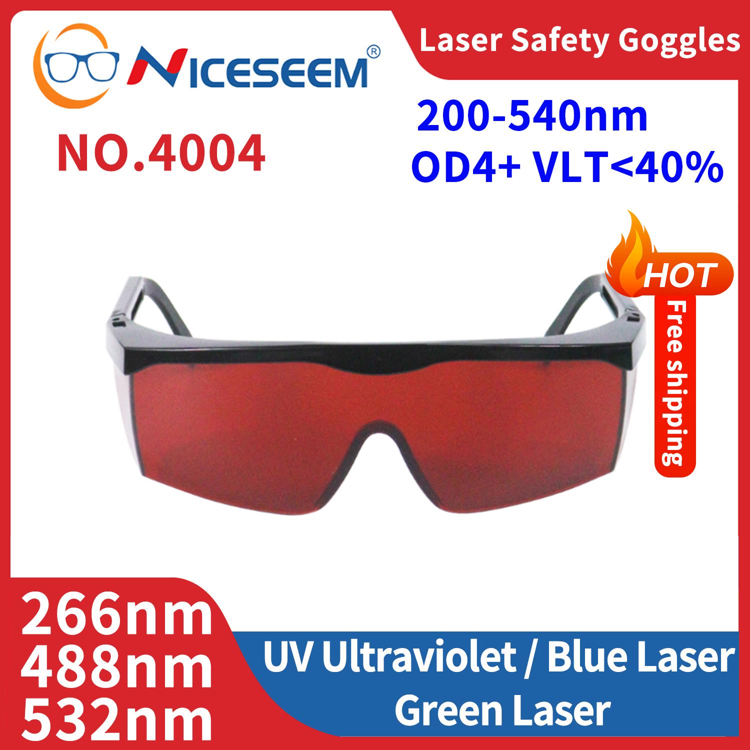 

Инфракрасные лазерные защитные очки IPL для удаления волос 532 нм зеленые 450 нм синие защитные очки защитные очки