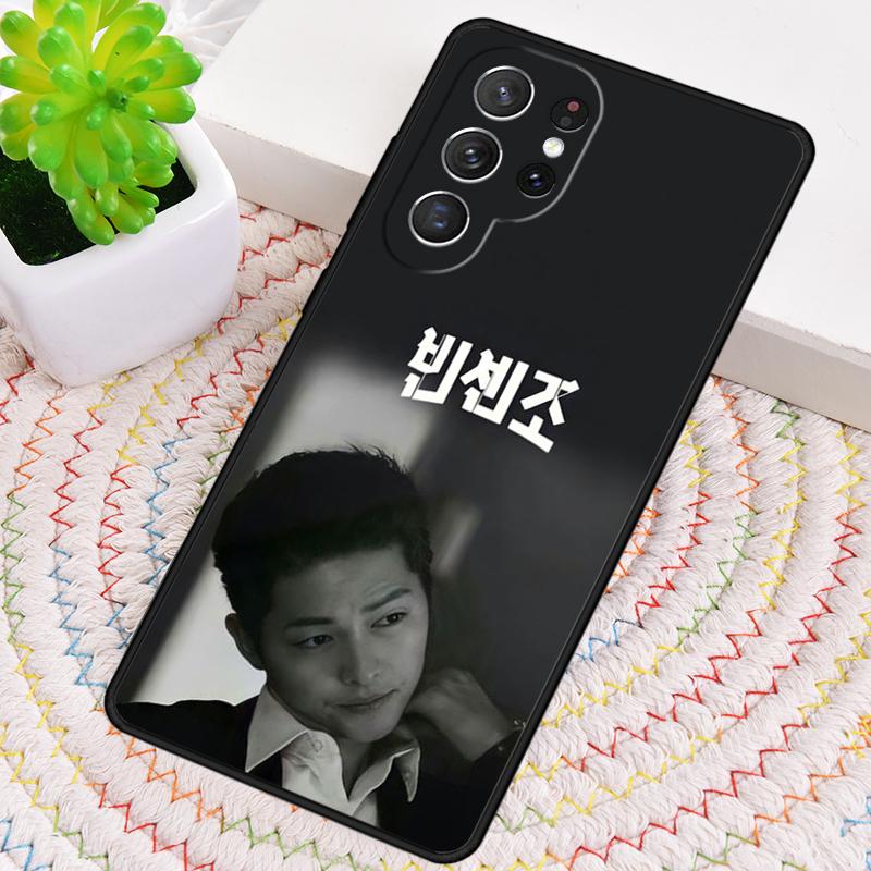 

Vincenzo Cassano Kdrama TPU Phone Case For Samsung Galaxy note 10 pro S26 S25 S24 S23 S22 Ultra Plus S21 FE S20 Shockproof Cover Galaxy S21 FE 5G