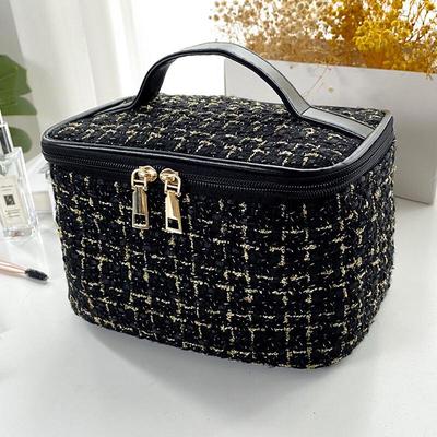 Elegant Large Capacity Portable Travel Cosmetic Bag