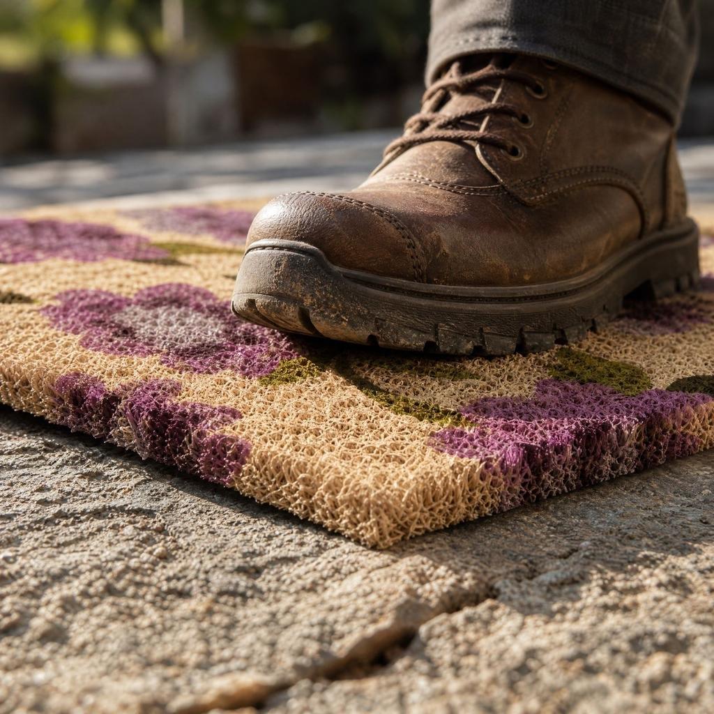 Outdoor Cuttable Non- - Door Coir Thickened Wear- Entryway 4060cm
