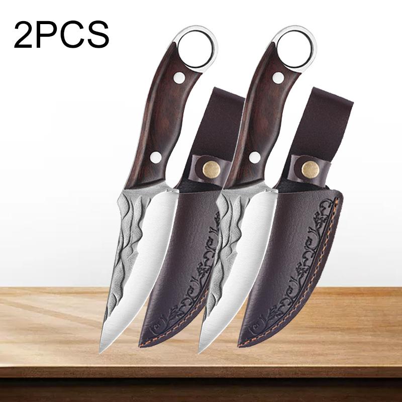Professional Kitchen Knives Meat Cleaver Knife Hand Forged Stainless Steel Fish Fruit Butcher Boning Kitchen Chef Knife BBQ