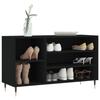 VidaXL Shoe Cabinet Black 102x36x60 Cm Engineered Wood 831405