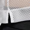 Jordan Sportowy T-shirt z siateczki z krótkim rękawem Damskie topy Biały CZ1892-100
