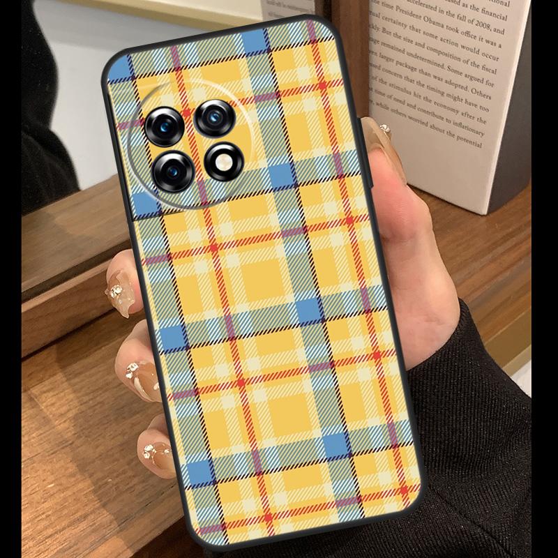 

Clan Stewart Dress Tartan Plaid Case For OnePlus Nord 5 CE 2 3 4 Lite N20 N30 OnePlus 15 R 13R 12R 10T 13T 10 11 12 13 Cover OnePlus Nord 5