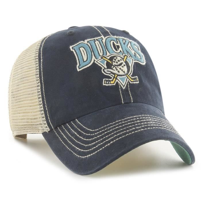 Casquette Trucker - 47 Brand - Anaheim Ducks - Coton et Polyester - Sportswear - Été