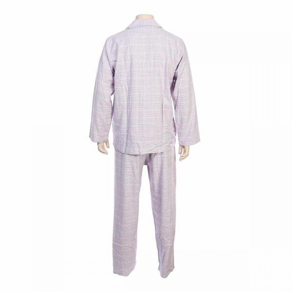 BARBARA Men S Violet Check Pajama Amp4992b
