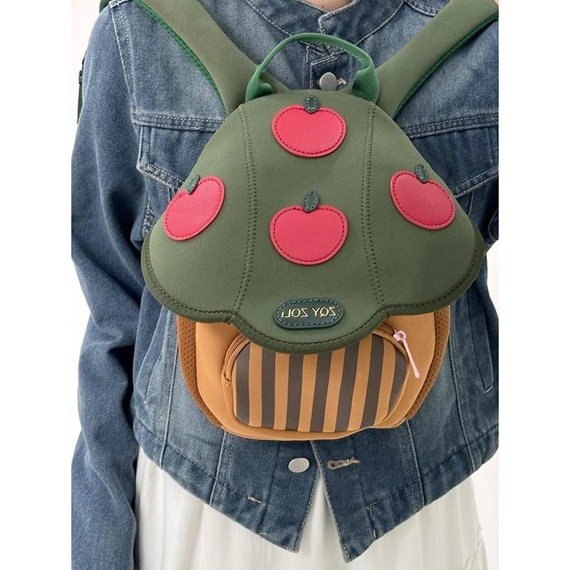 2024 Nový design Mini roztomilý houbový batoh s pokročilým smyslem Oblíbený roztomilý dětský batoh řady Treasure s velkou kapacitou, vodotěsný