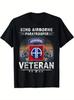 Nuova Edizione Limitata Divisione Paracadutisti 82ª Veterani Bandiera Americana Design Migliore Me