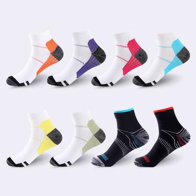 Mode Luxus Unisex Trainer Männer Frauen Kompression Trainer Jogger Fahrrad Gym Sport Laufen Fahrrad Patchwork Low Cut Kurze Knöchel Socken