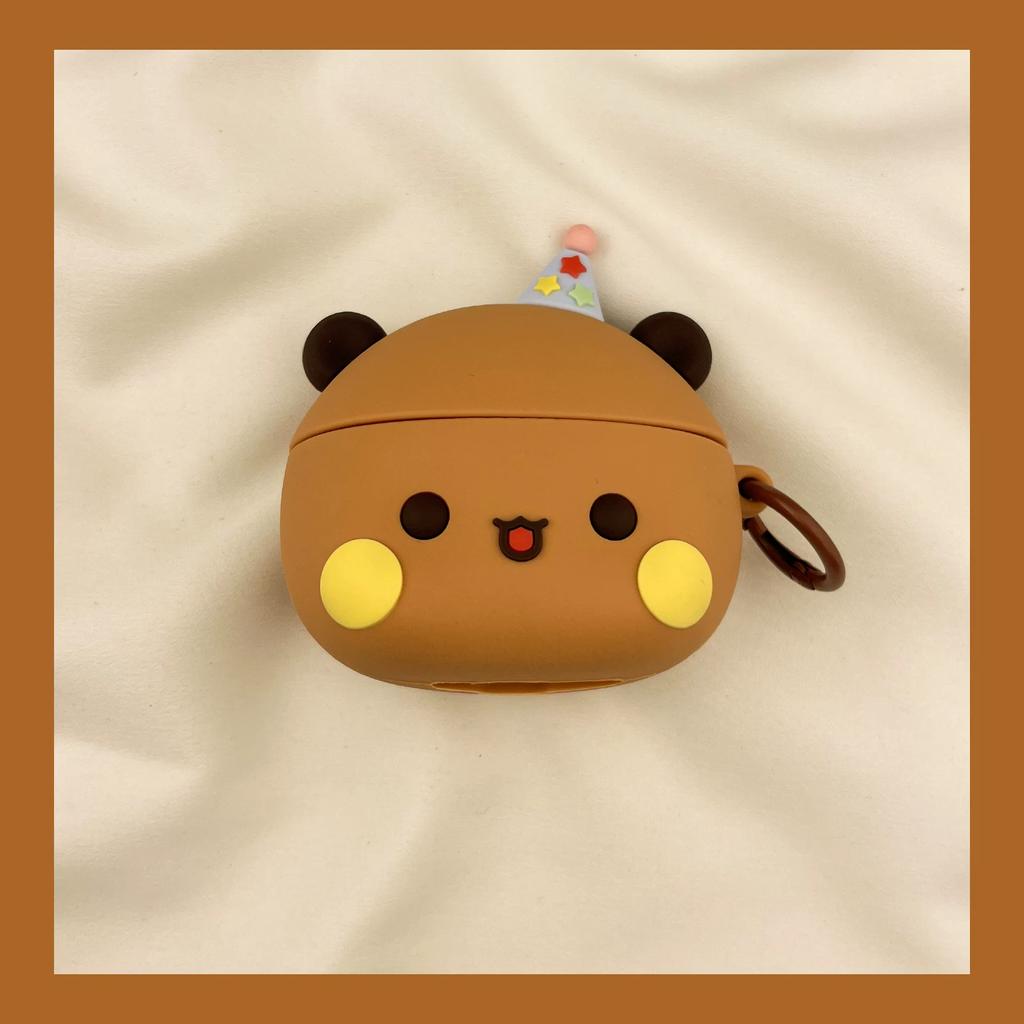 Panda Bubu Și Yier Căști Desen Animat Căști Bluetooth Wireless Carcasă Cadou Drăguț de Ziua de Naștere Pandantiv Surpriză de Sărbătoare