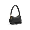 Coach C1982 Lora Crossbody Bag Crossgrain Leather Black C1982-B4BK