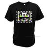 Camiseta The Big Bang Theory Tela de Teste de TV Retrô Sem Sinal Camiseta Sheldon Cooper Geek Tamanhos EU Camisetas Algodão Puro Tops Macios