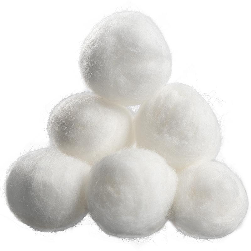 Disposable Degreased Medical Cotton Balls for Baby Care and Wound Cleaning