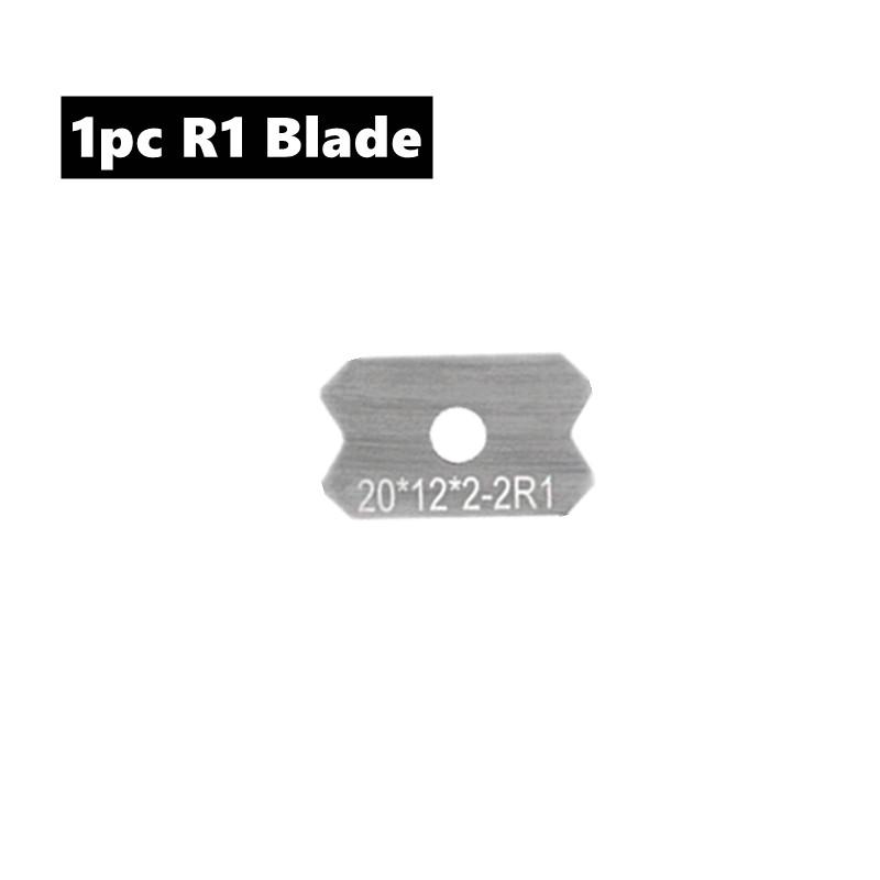 Quick Edge Deburring Trimmer - Handheld Woodworking Chamfer Tool - Manual Corner Arc Scraper for Fast Finishing and Smoothing