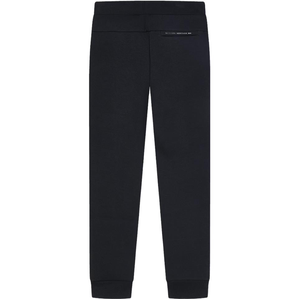 Fila 2023 Winter New Knit Long Pants Fashion Basic Simple Cuffed Casual Pants Men Bottoms Legendary-Blue F11M341602F-NV