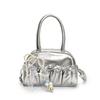 Sommer Neu Große Kapazität Nischen Design Falten Achselhöhle Crossbody Schultertasche Damenmode Lässige Handtasche