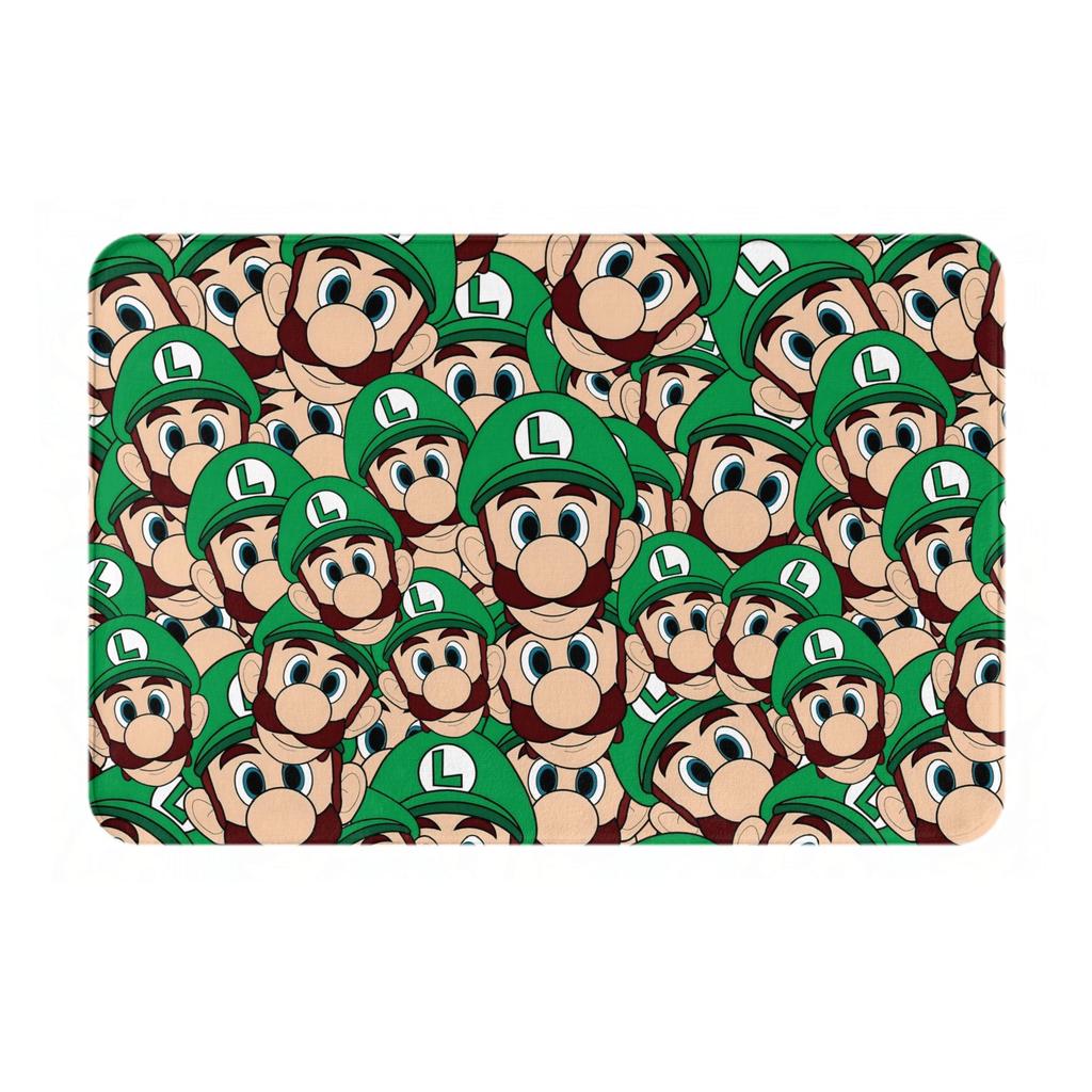 Super Bros M-Marios Door Floor Kitchen Bathroom Mat Anti-Slip Indoor  Doormat Living Room Entrance Carpet Rug