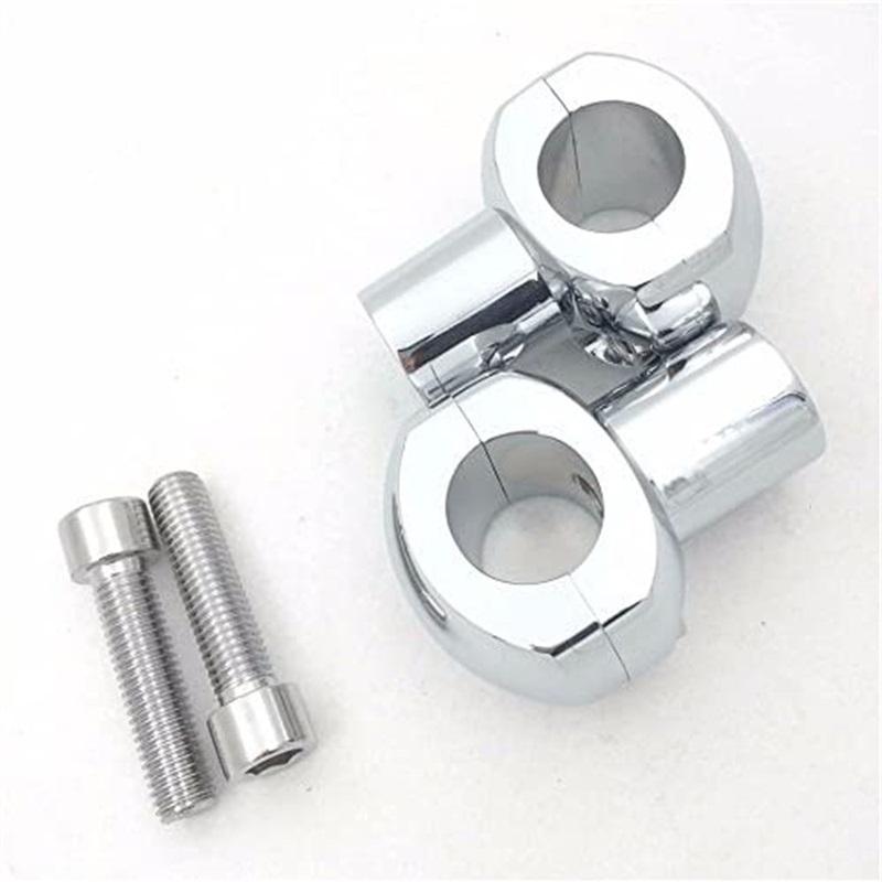 Motorcycle Handlebar Risers Bar Mount Handle Clamp 25mm for Suzuki Kawasaki Ducati Harley-Davidson