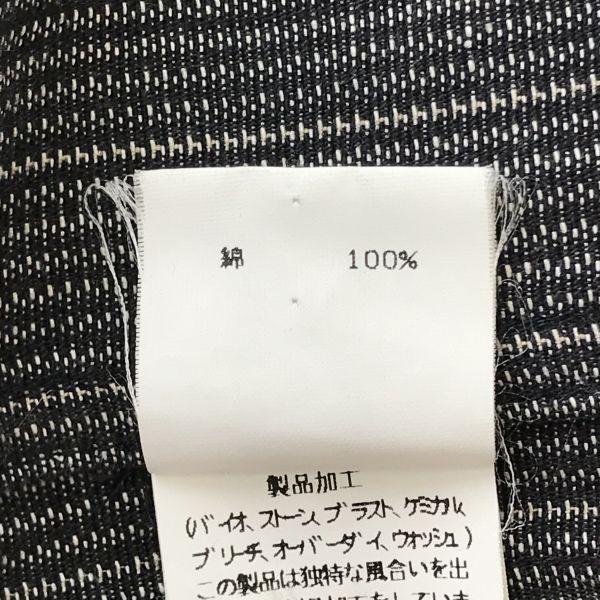 BLUE TORNADO Cotton Jacket Coverall/Men’s M/Stripe Gray/Blouson/Outerwear/Coat Made In Japan(USED)