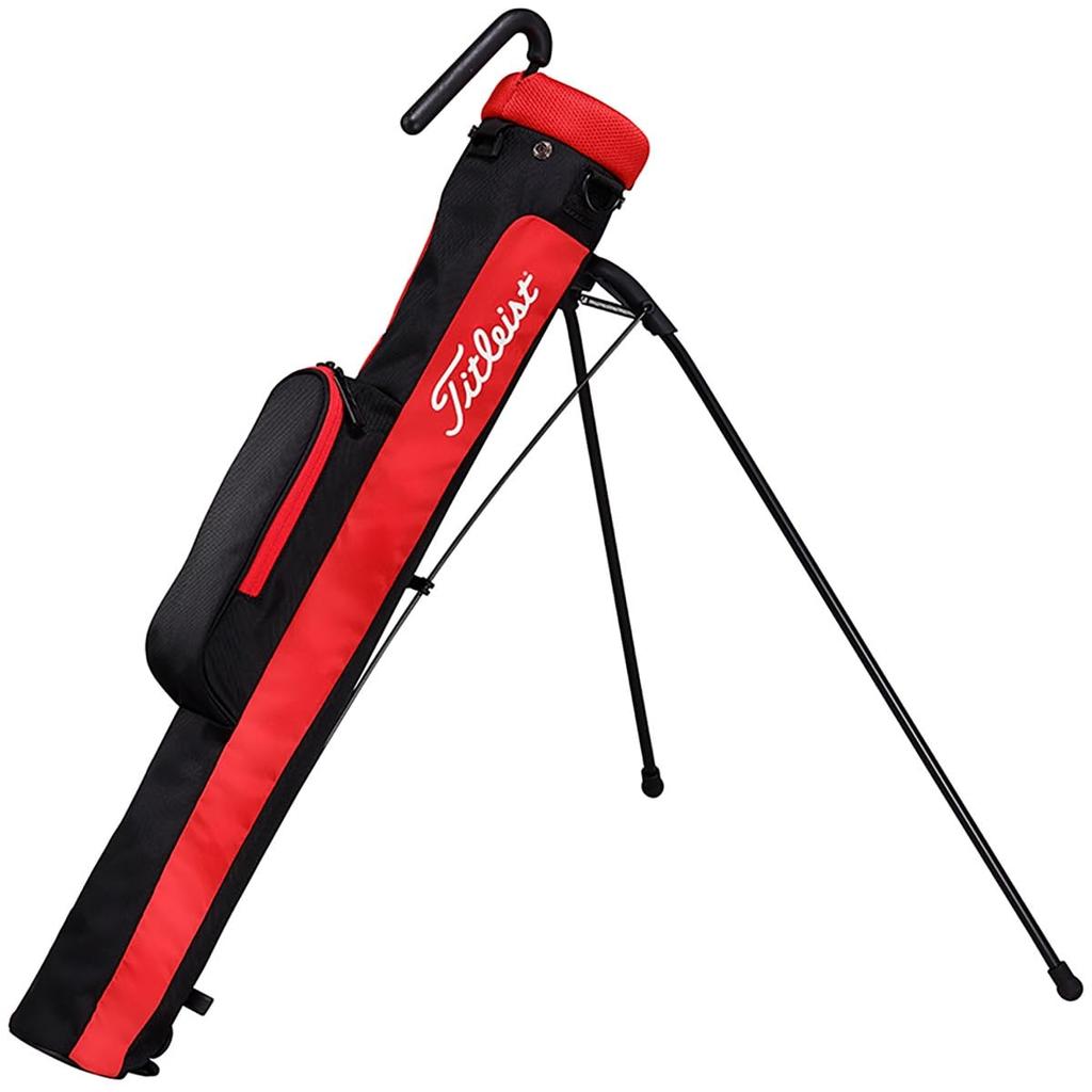 Titleist NextGen Self-Standing Carry Bag, TB23NGSSCJ-06, Black/Red