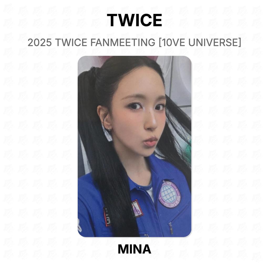 Twice 2025 TWICE FANMEETING [10VE UNIVERSE] Official Photocard