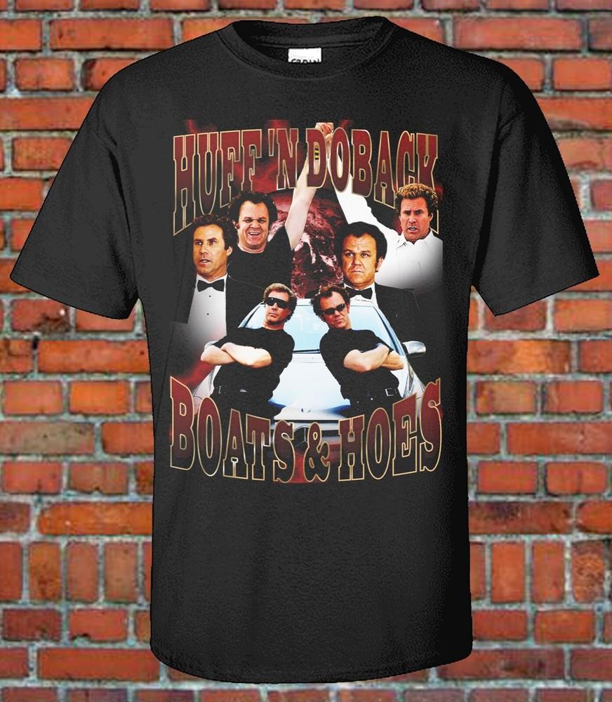

Step Brother 90s Hip Hop Style Bootleg Tee Comedy Movie Boats & Hoes Prestige WW Unisex T-Shirt S