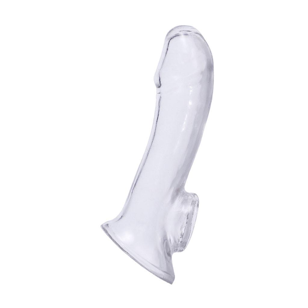 Men Delayed Ejaculation Male Dildos Condom Silicone Reusable Penis Extension Cock Sleeve Sex toys for men