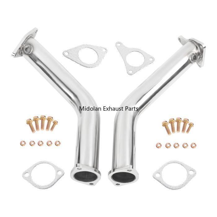 Exhaust Pipe Downpipe for INFINITI 2016 2017 Q50 Q60 VR30 3 Inch 3.0L