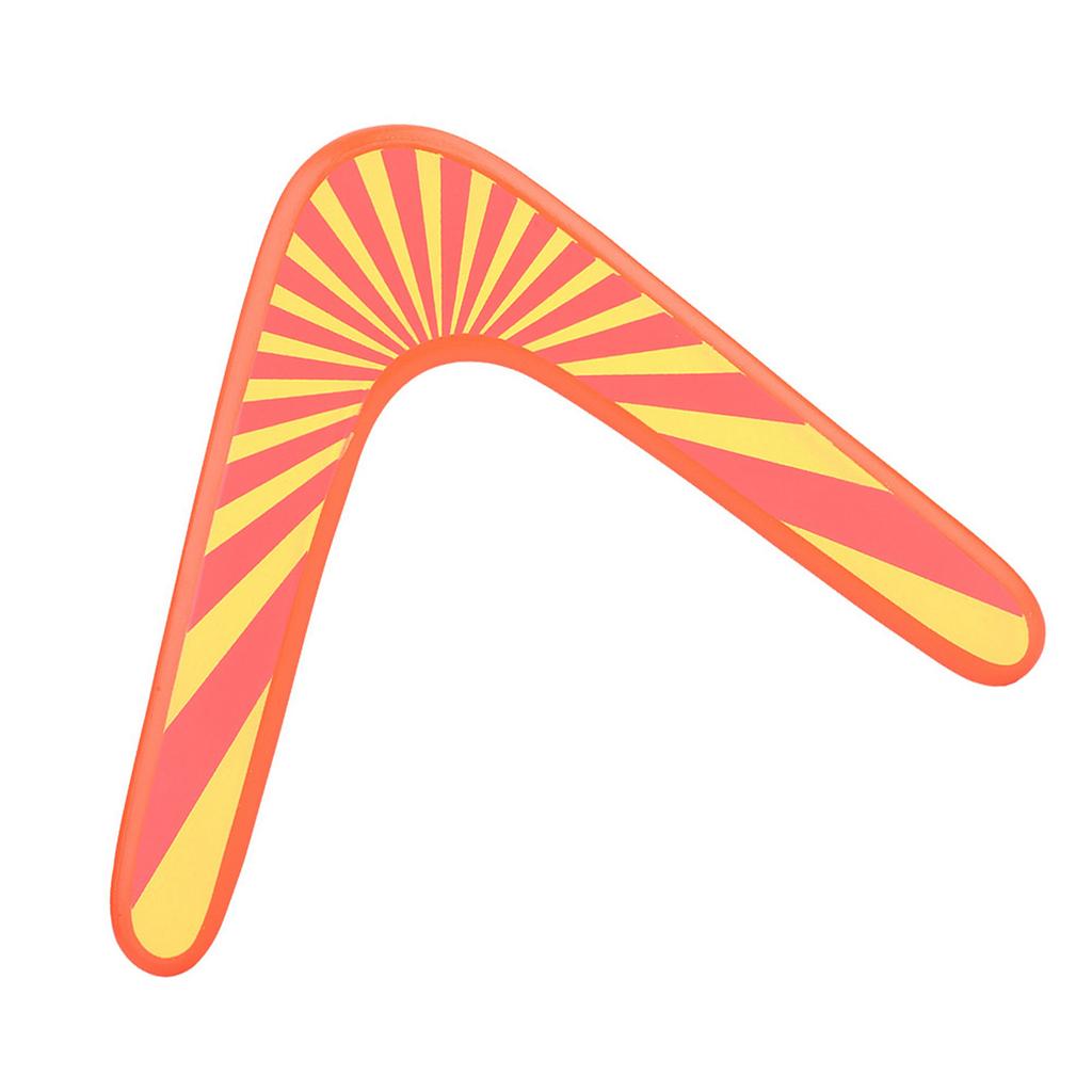 Wooden Returning Boomerang Classic V Shaped Boomerang Outdoor Games Sports Toy