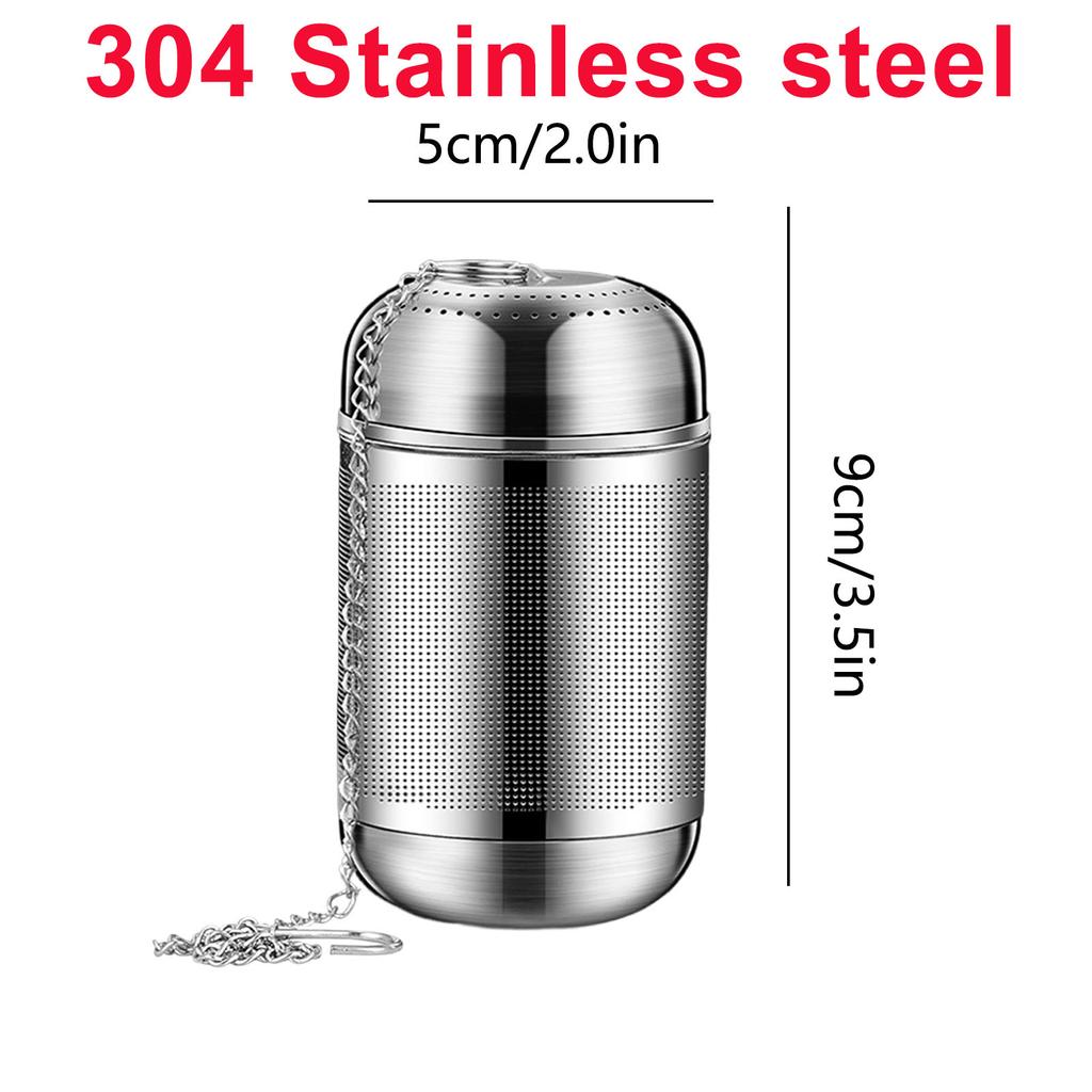 Tea Infuser Stainless Steel Mesh Filter Tea Infuser Teapot Tray Tea Strainer Herbal Filter Kitchen Teaware Accessories