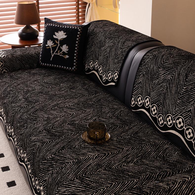 Neues Spezialgeformtes Sofakissen, Universell für alle Jahreszeiten, Rutschfestes Sitzkissen, Einfacher und hochwertiger Sofabezug, Stoffhandtuch