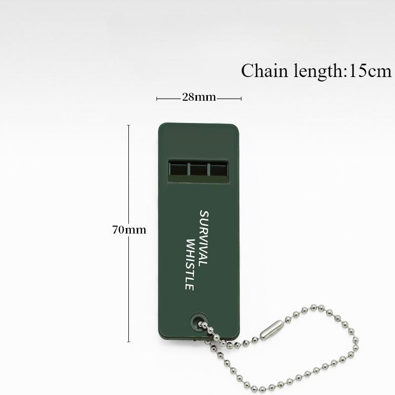 Tri-band Outdoor Survival Whistle,Perfect Camping & Emergency Whistle for Backpacking,Outdoor Camping Hiking, Boating, Hunting, Kids Rescue Signaling