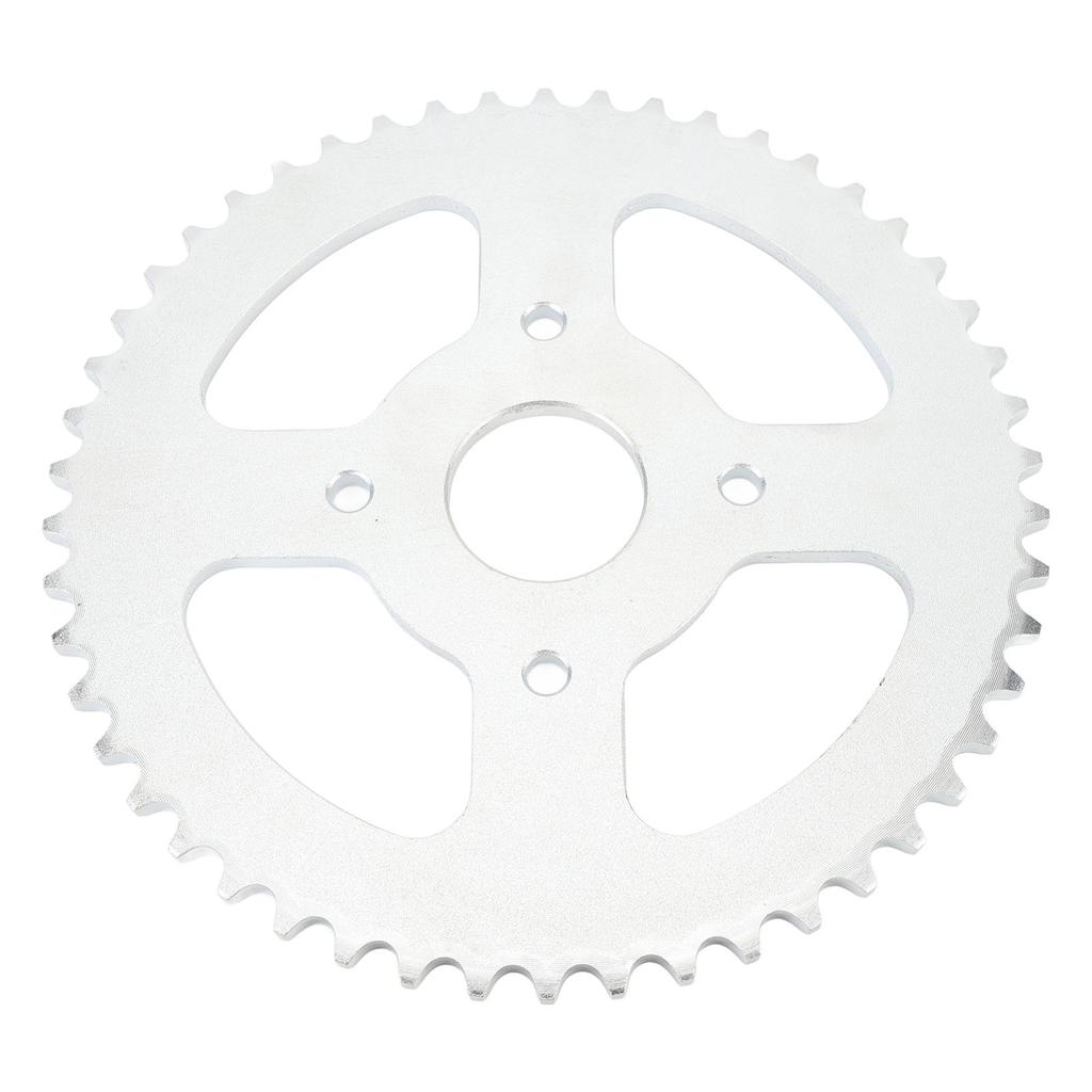 50 Tooth Rear Mini Bike Sprocket Strong Structure Alloy Steel 420 Chain Sprocket Replacement for CT200U EX Drift Trike